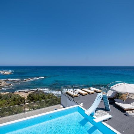 Icarus Luxury Beachfront Villa Gialiskari  外观 照片