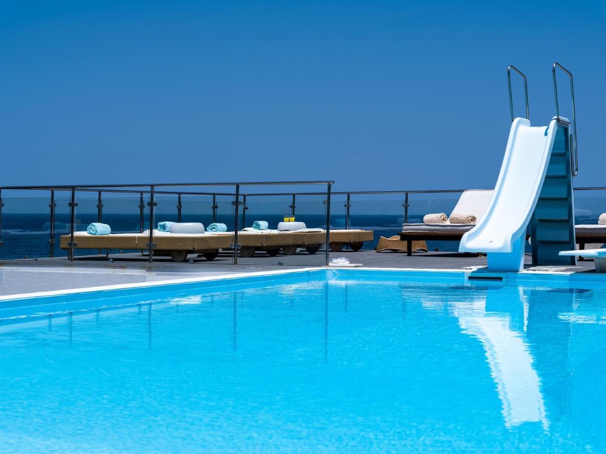 Icarus Luxury Beachfront Villa Gialiskari  外观 照片